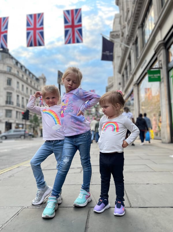 London Adventures: Big Ben, Bigger Toy Stores, and Three Little Explorers